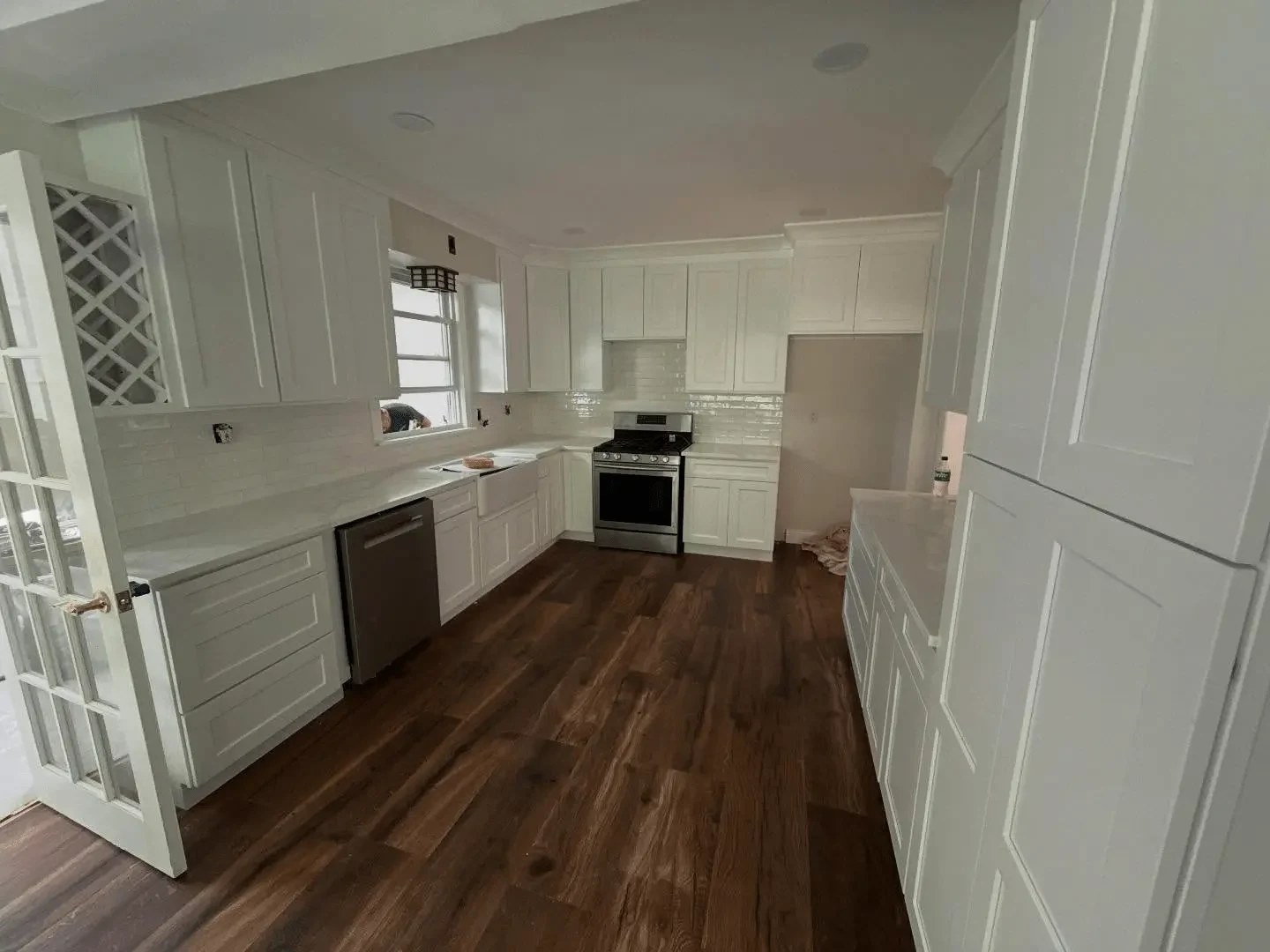 Kitchen remodeling in progress — JMR Construction
