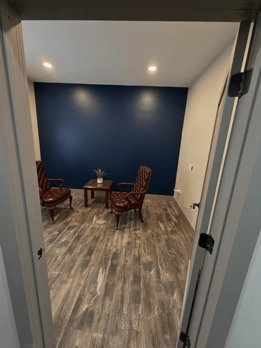 Open-plan living and dining room redesign